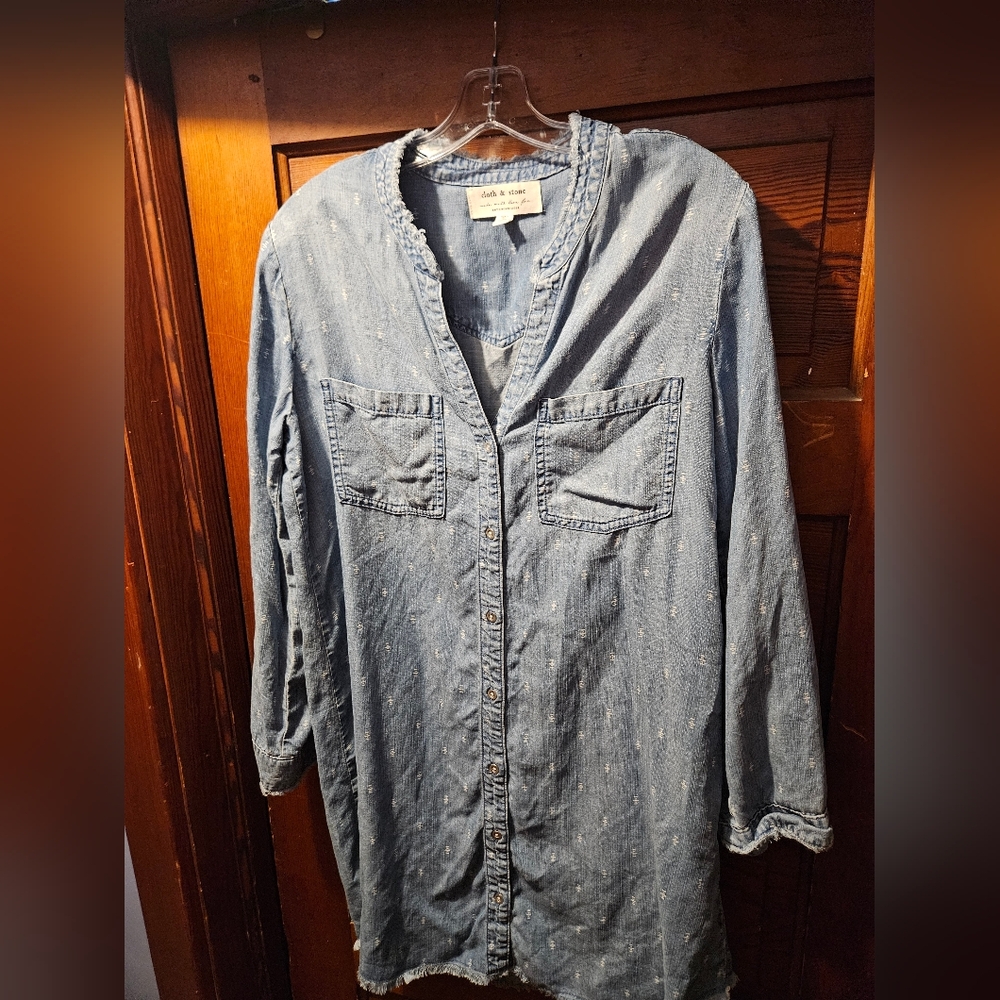 Women's Cloth & Stone For Anthropologie Denim Dress